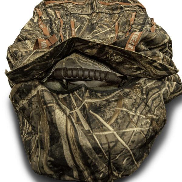 Ambush Camo Kayak Cover & Hunting Blind