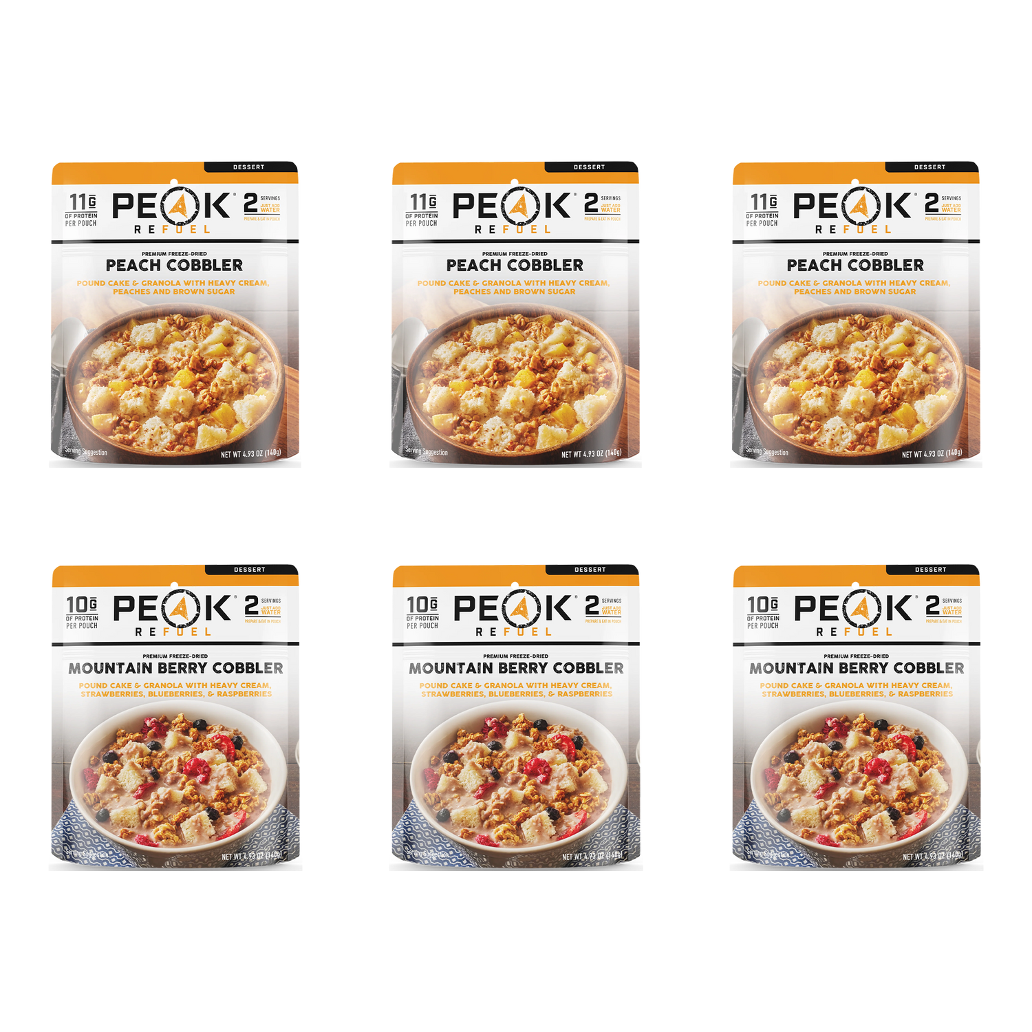 Dessert Cobbler Variety Pack