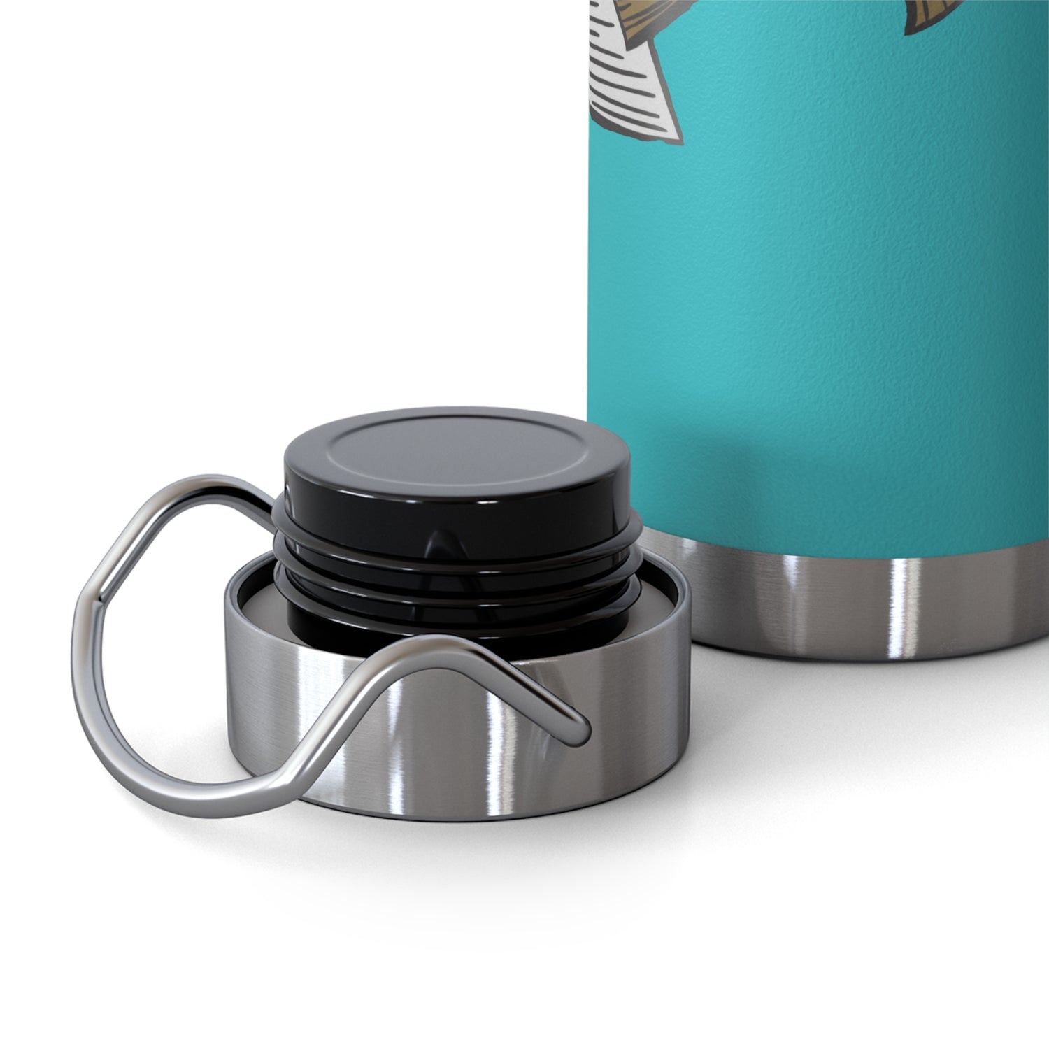Josh Korell Design - Carpe Diem, Copper Vacuum Insulated Bottle, 22oz