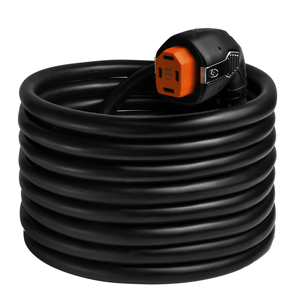 50 AMP Angled RV Dual Configuration Cordset - 30'