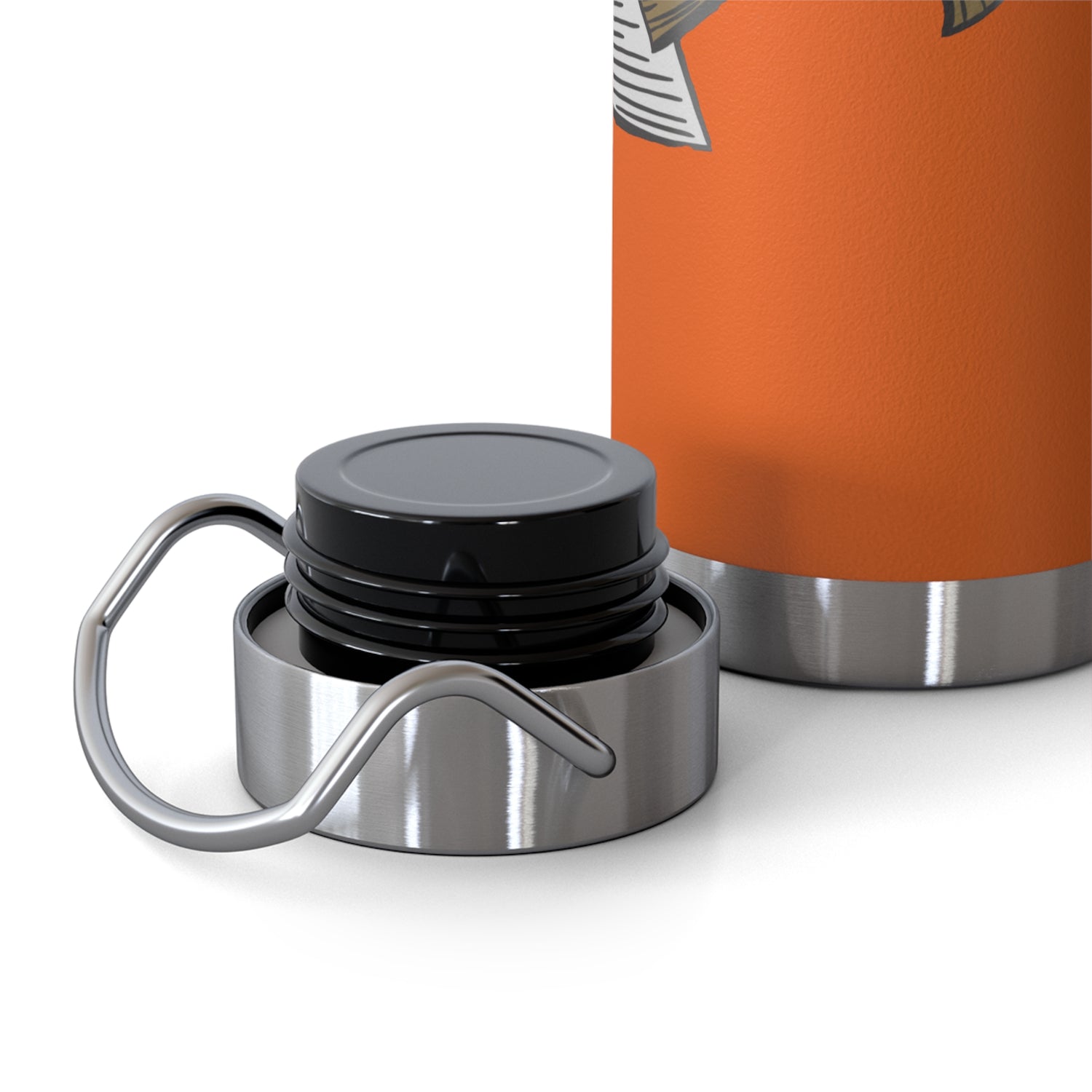 Josh Korell Design - Carpe Diem, Copper Vacuum Insulated Bottle, 22oz