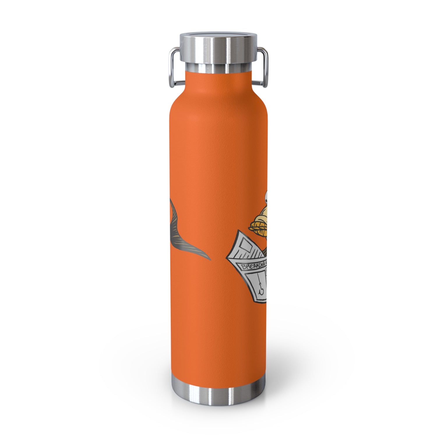 Josh Korell Design - Carpe Diem, Copper Vacuum Insulated Bottle, 22oz