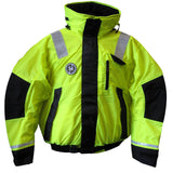 AB-1100 Flotation Bomber Jacket-Hi-Vis Yellow/Black-Large