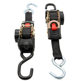 Retractable Tie-Down Straps-1" Width 6 Dual Hooks