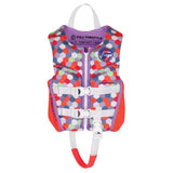 Child Rapid-Dry Flex-Back Life Jacket - 33-55lbs - Pink