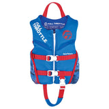 Child Rapid-Dry Flex-Back Life Jacket - 33-55lbs - Blue