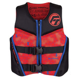 Youth Rapid-Dry Flex-Back Life Jacket - Red/Black [142500-100-002-22]
