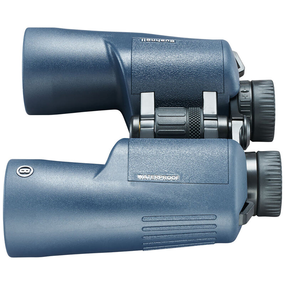 7x50mm H2O Binocular - Dark Blue Porro WP/FP Twist Up Eyecups