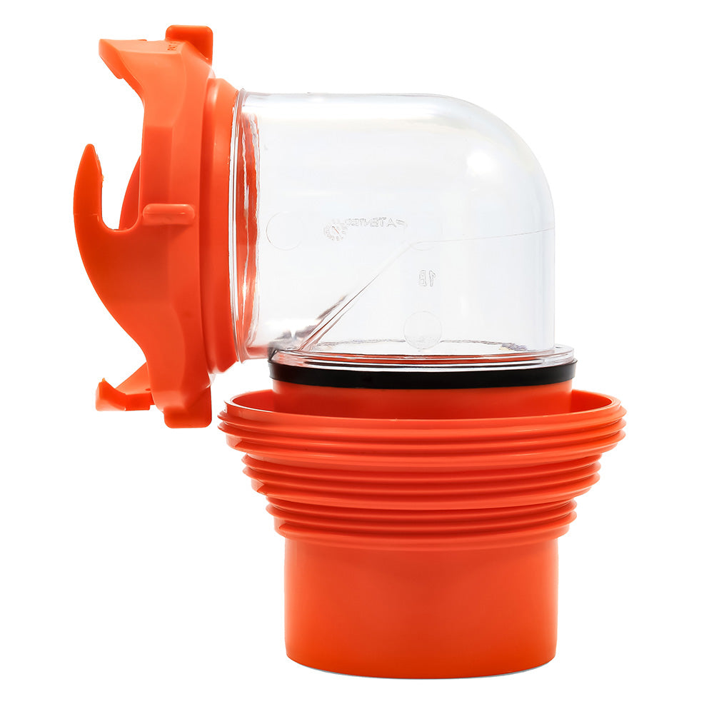 Elbow & 4 In 1 Adapter w/Swivel Bayonet Fitting