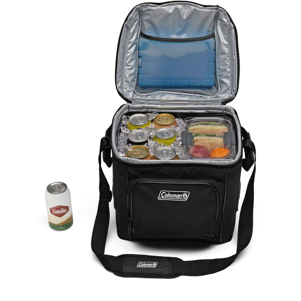 CHILLER 30-Can Soft-Sided Portable Cooler - Black