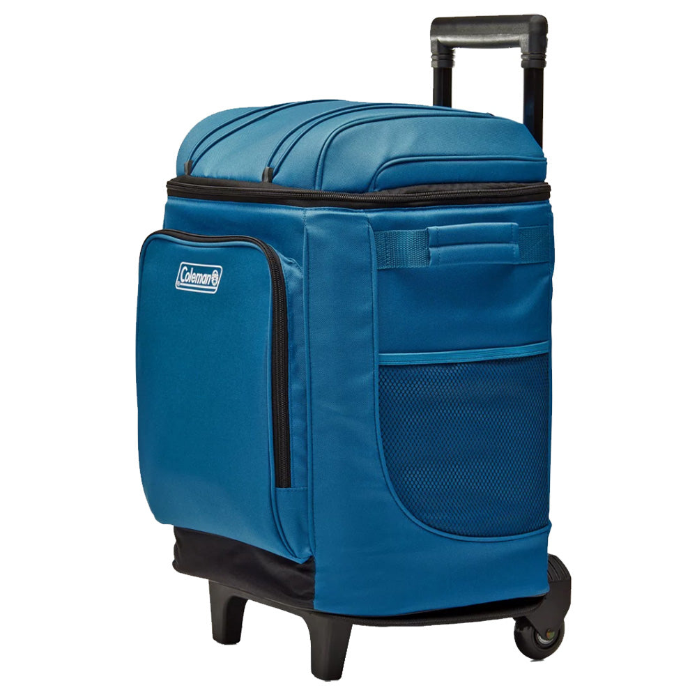 42-Can Portable Cooler w/Wheels - Deep Ocean