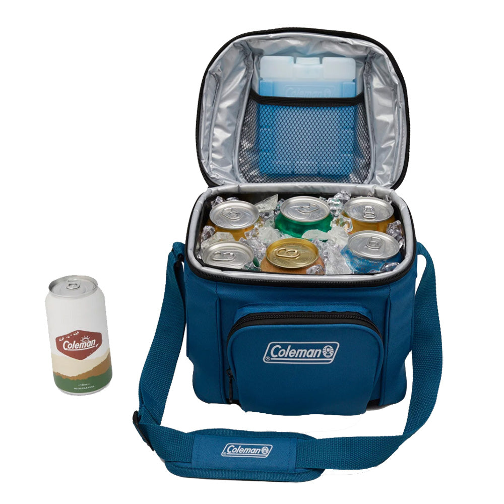 9-Can Portable Cooler - Deep Ocean