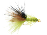 Bead Head Tri-Color Wooly Bugger, Size 10 | Qty. 6