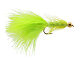 Bead Head Wooly Bugger, Size 10 | Chartreuse | Qty. 6