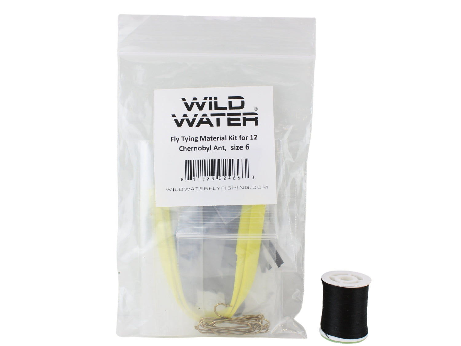 Chernobyl Ant Fly Tying Material Kit, size 6