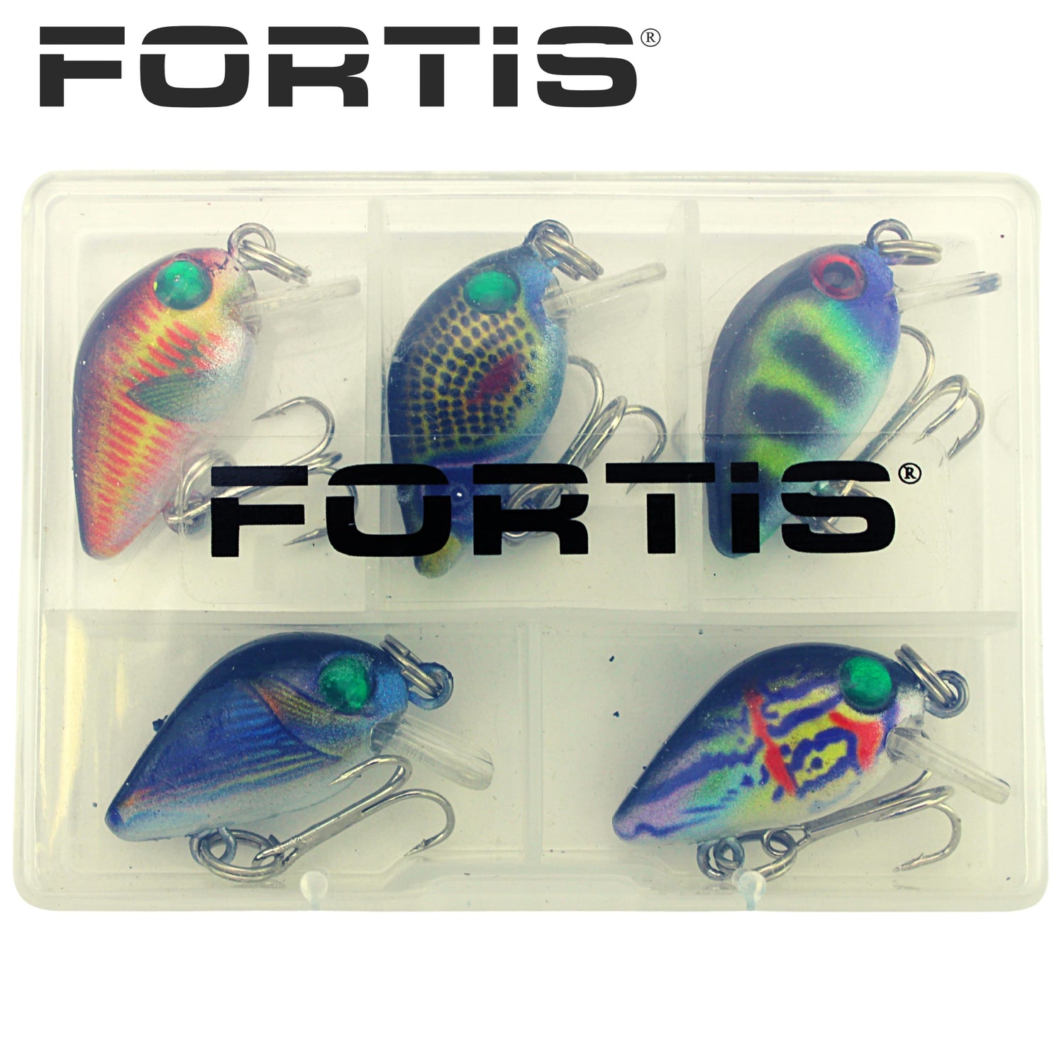 5pc Mini Crankbait Assortment, 1