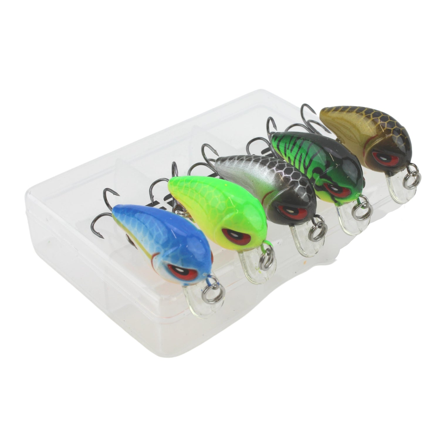 5pc Mini Crankbait Assortment, 1.25